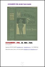 허클베리핀의 모험 (HUCKLEBERRY FINN, By Mark Twain,Complete)